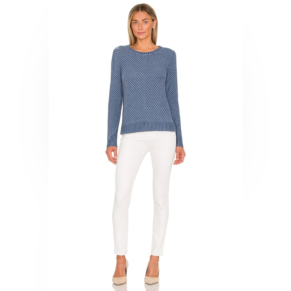 Banana Republic Navy & Sky Blue Chevron Sweater - New Without Tags!